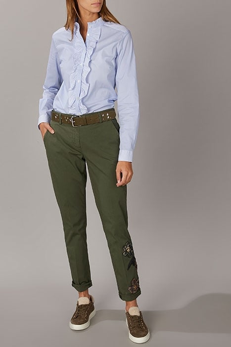 BASIC PANT FLOWER GREEN 3