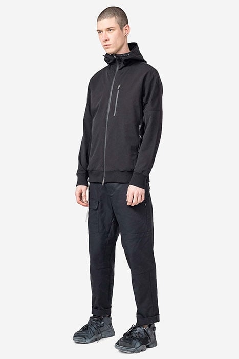 SOFTSHELL HOODIE BLACK 2