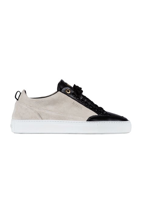 TIA SUEDE / LEATHER - BEIGE / BLACK (PS-3E) 1