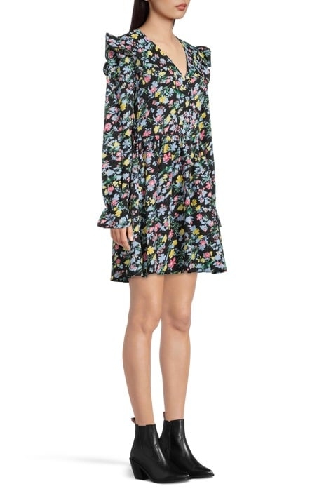 NOELLE FLOWER V-NECK DRESS WOMEN MULTICOLOR 4