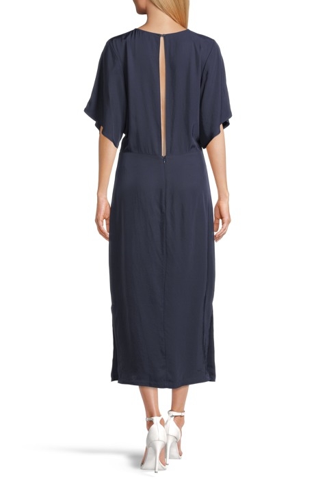 KIMONO SLEEVE DRESS MOODY BLUE 2