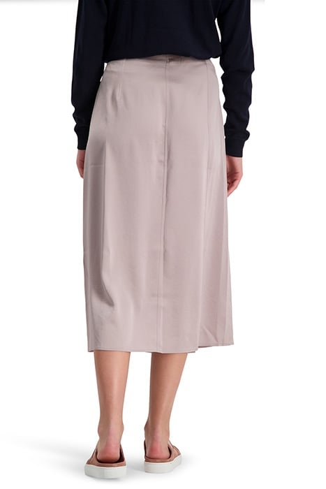 ALBA SATIN SKIRT POWDER 2