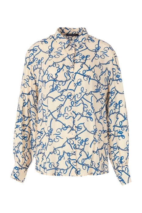 BALLOON SLEEVE SHIRT COMF FIT WHITE 1