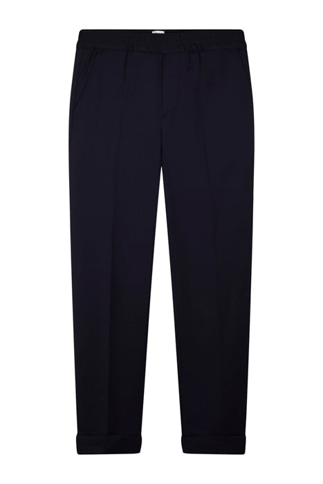 M. TERRY CROPPED TROUSER NAVY 1