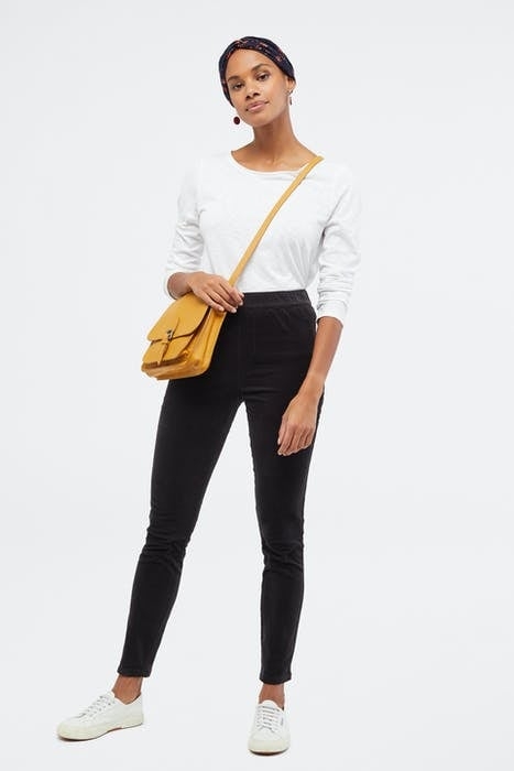 CORD JEGGING GREY PLAIN 1