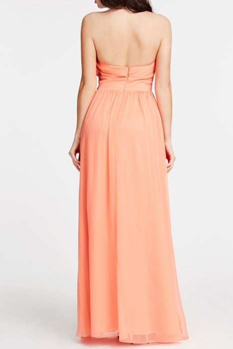 SMITTEN GOWN PEACH FLOWER 3
