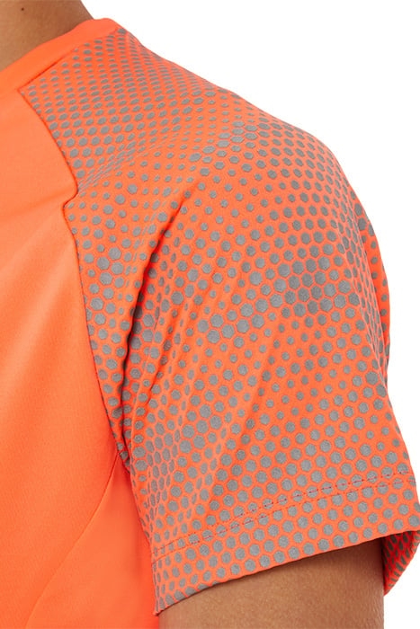 SPORT RFLC SS TOPS FLASH CORAL/SILVER REFELECTIVE 6