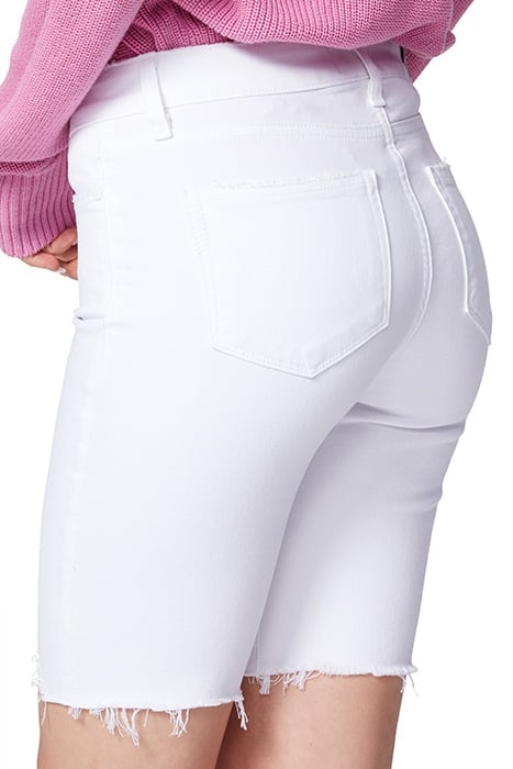 JAX CUT OFF SHORT DOVE WHITE DISTRESSED 5