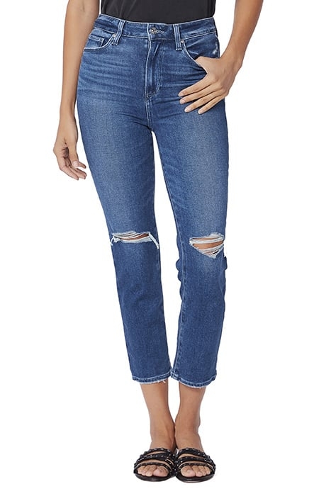 SARAH SLIM CROP STARGAZE DISTRESSED 1