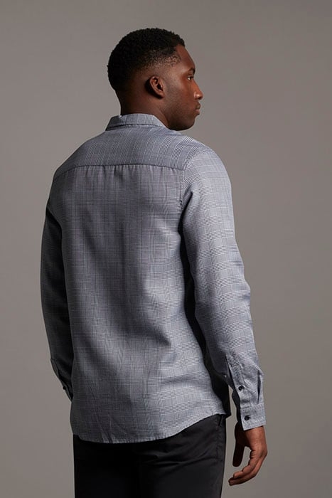 BLACK EAGLE POCKET SHIRT JET BLACK/ WHITE 2