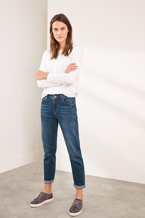 RELAXED SLIM JEANS MID DENIM 3
