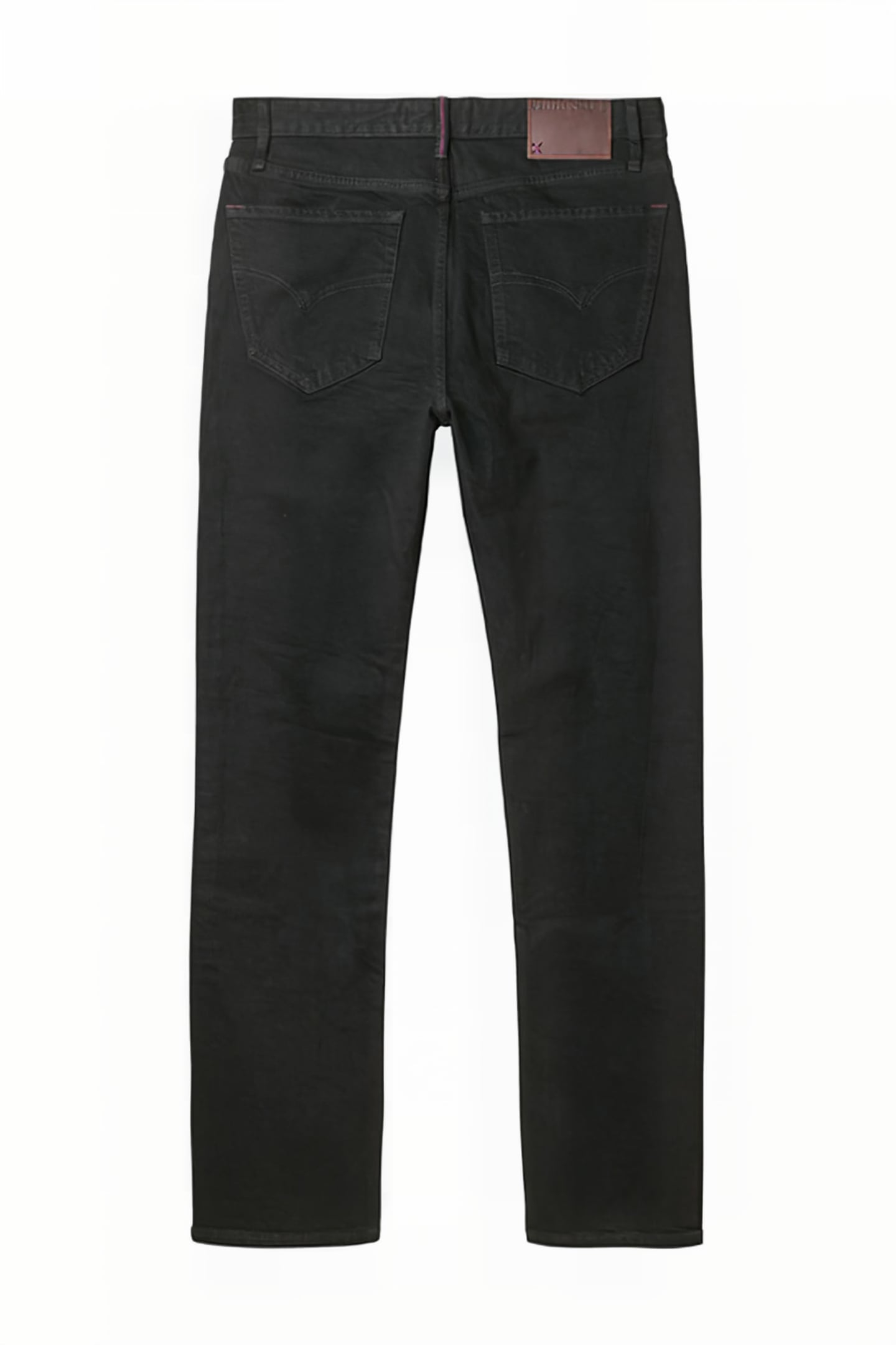 DAVIS STRAIGHT ZIP FLY JEAN BLACK 2