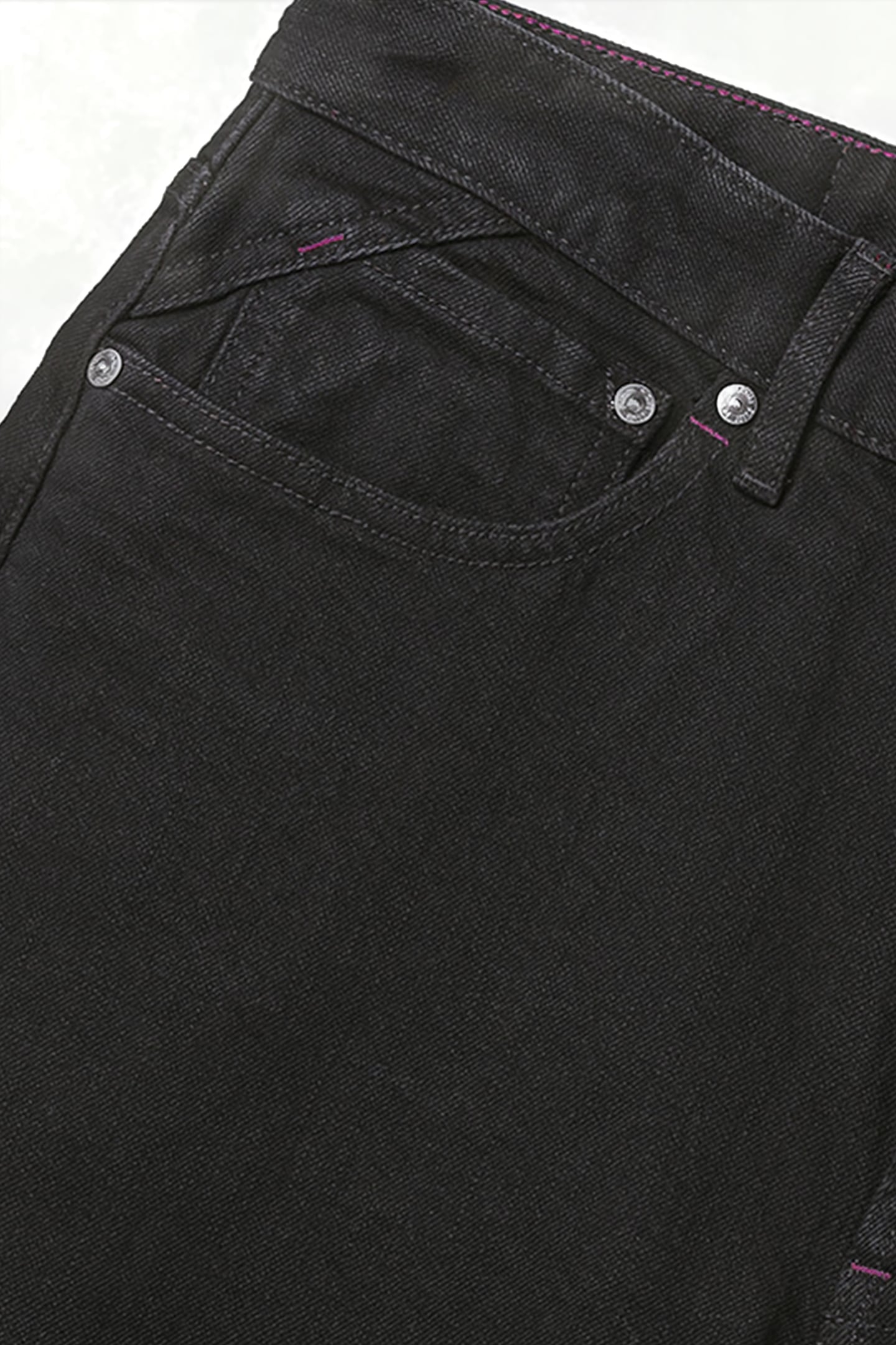 DAVIS STRAIGHT ZIP FLY JEAN BLACK 6