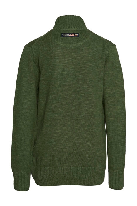 MOCK NECK SWEATER GREEN 2