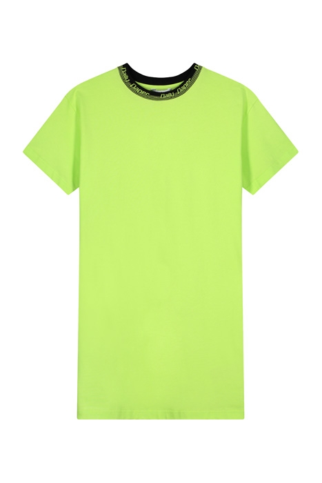 SHARP GREEN BLACK ERIB DRESS 5