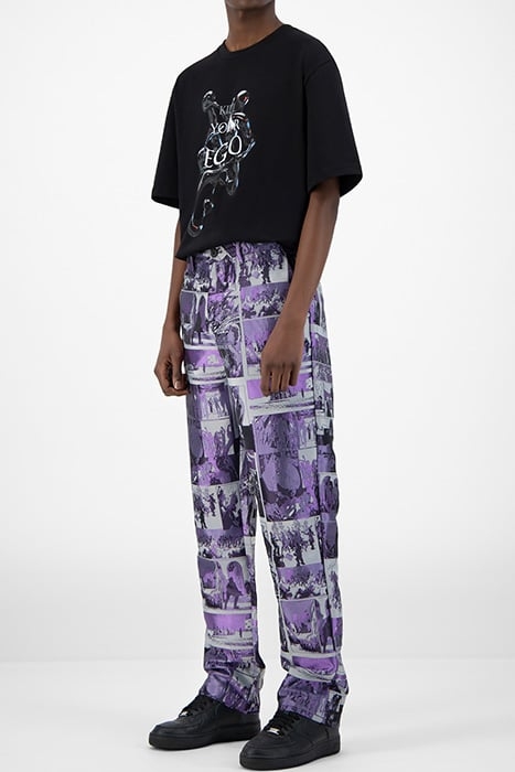 PURPLE COMIC JEZIP PANTS 3