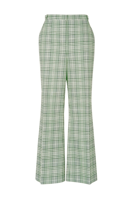FAYE WIDE-LEG & FLARED JEANS  GREEN 4