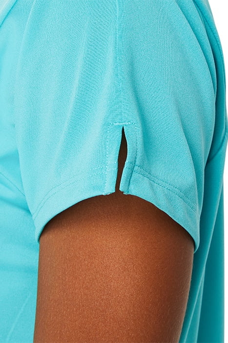 CLUB TENNIS POLO-SHIRT TECHNO CYAN 5