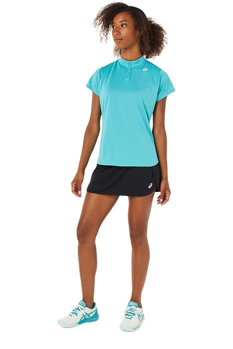 CLUB TENNIS POLO-SHIRT TECHNO CYAN 6