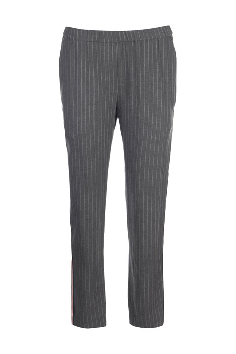 PANT 3/4 ELASTIC WB STRIPESIDE GREY 1