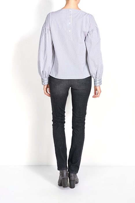 LOOSE SHIRT LS WRINKLES GREY 3