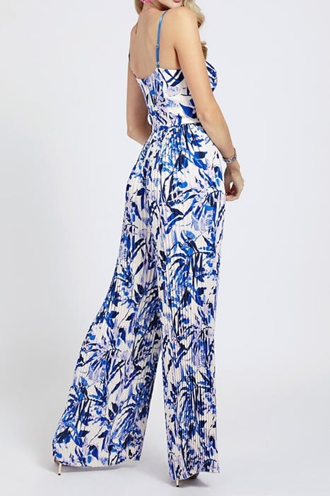 MODERN FOIAGE PLEATED JUMPSUIT MODERN FOLIAGE BLUE MODERN FO 3