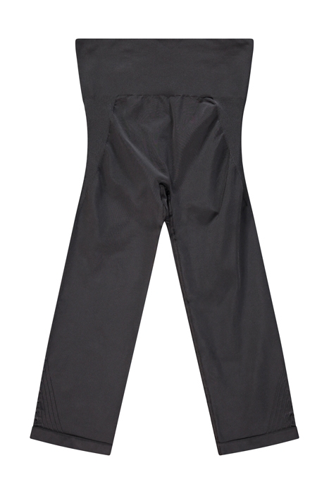 SHINY CROP SEAMLESS LEGGING COAL 1