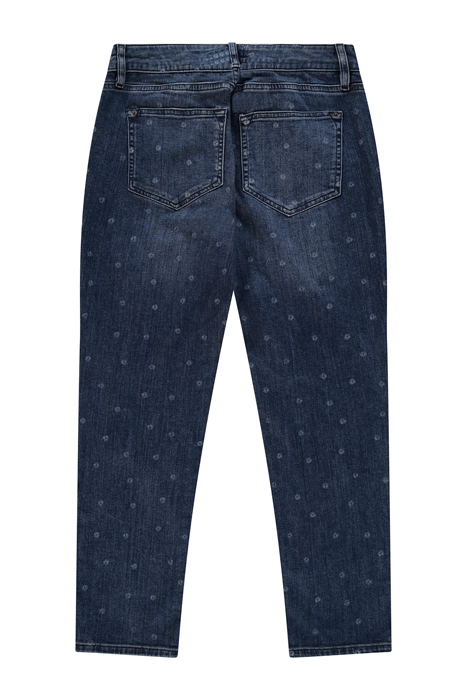 STRAIGHT PRINTED CROP LIGHT DENIM 2