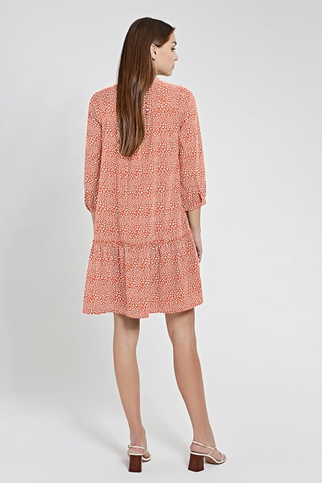 LADIES TUVALU DROP WAIST DRESS ORANGE NEW MARMELADE 2