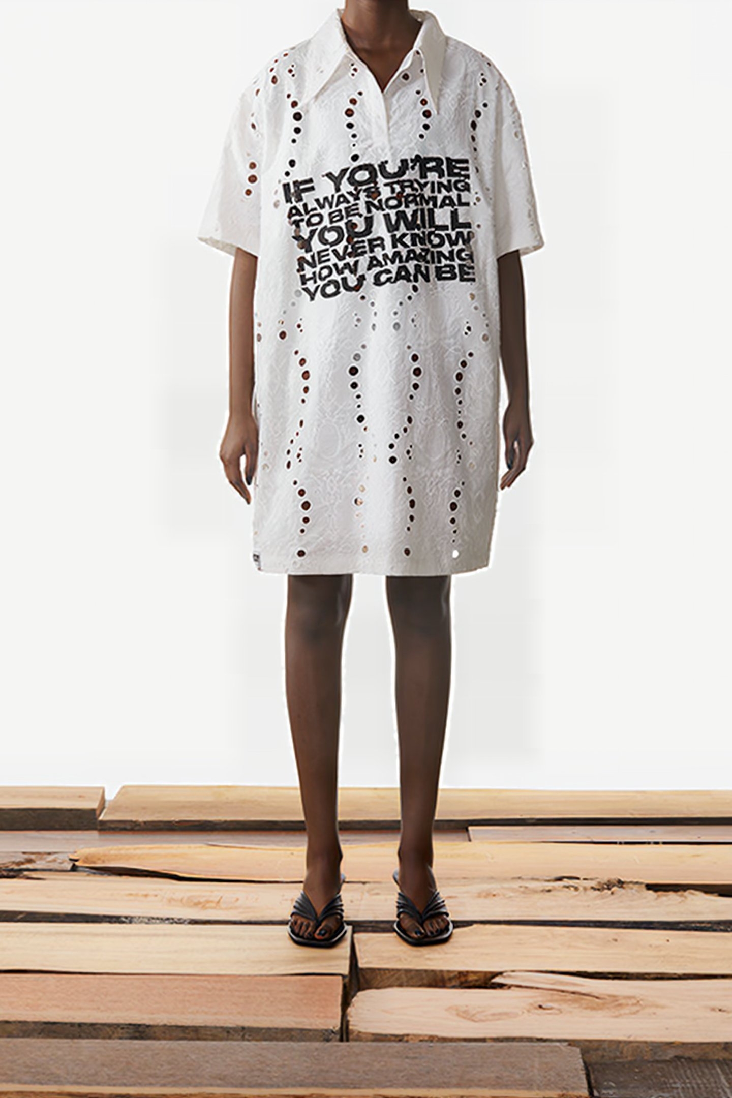 WHITE LACE KIRAZ DRESS 1