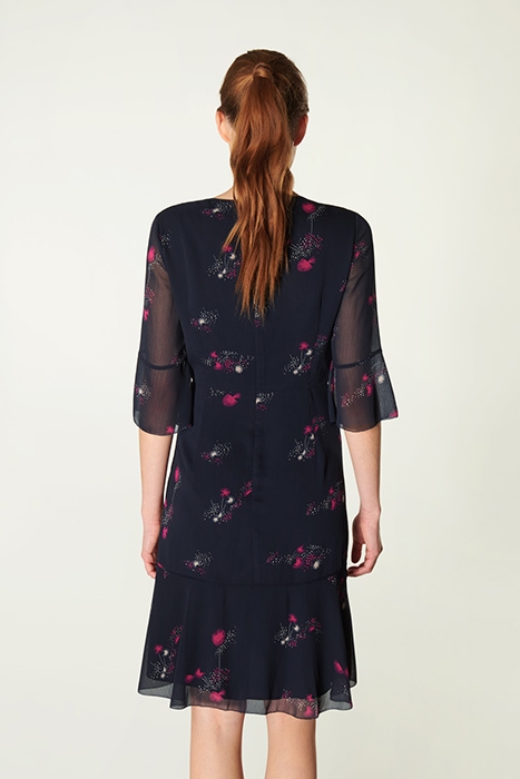 ROSETTA MINI DRESS NAVY MULTICOLOR 4