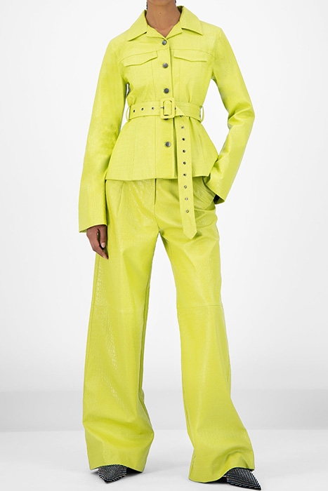 GREEN CROCO JALAT JACKET 4