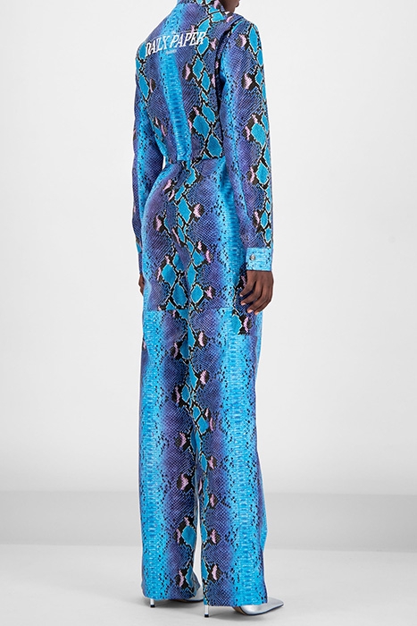 BLUE SNAKE GREE JUMPSUIT 2