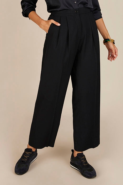 WIDE STRAIGHT PANTS BLUE 2