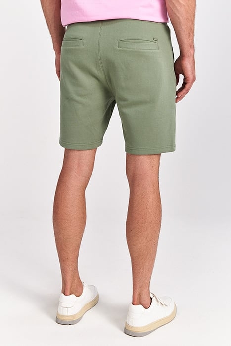 MEN SWEATSHORT PIQUE MAVIS HEDGE GREEN 3