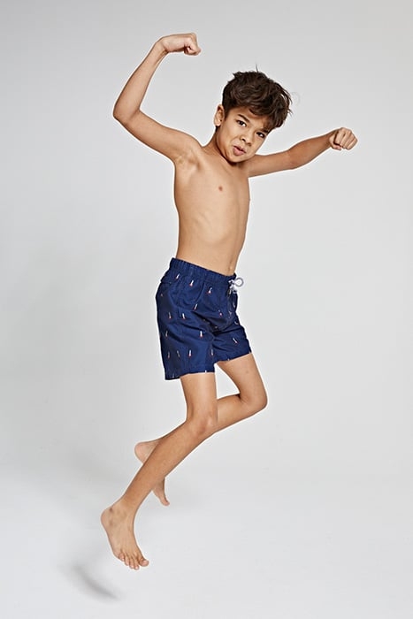 BOYS SWIMSHORT ROCKET DARK NAVY BLUE 3