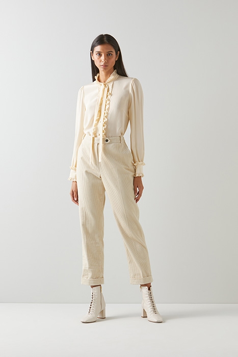 SAVANNAH STRAIGHT JEANS  CREAM 1