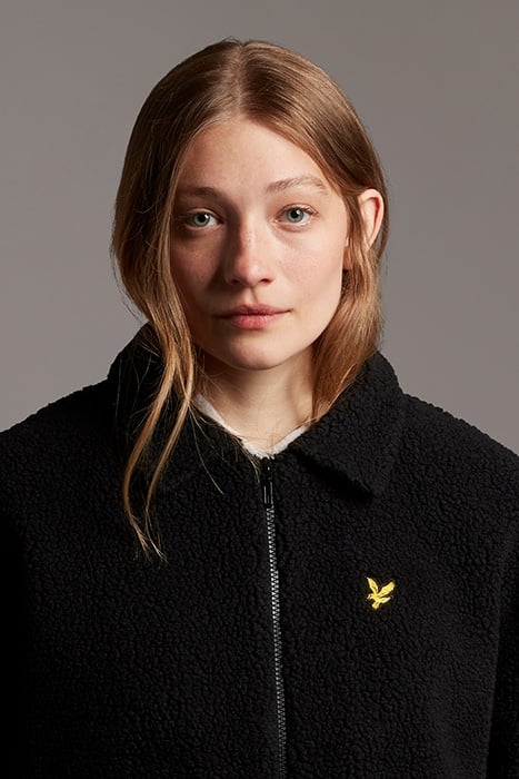 SHEARLING JACKET JET BLACK 4