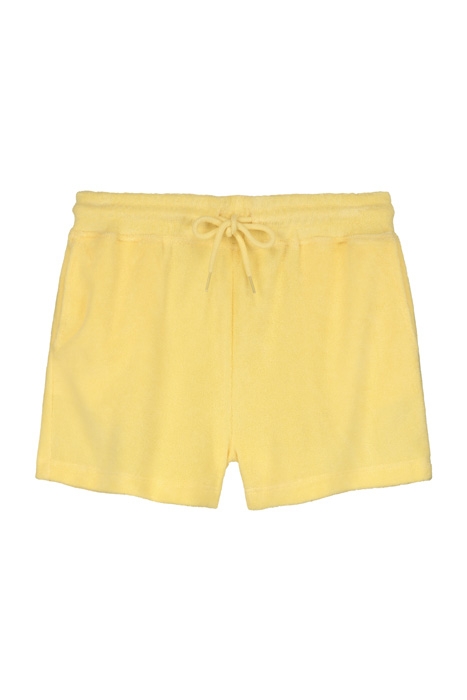 GIRLS MAUI TOWELING SHORT PINA COLADA YELLOW 1