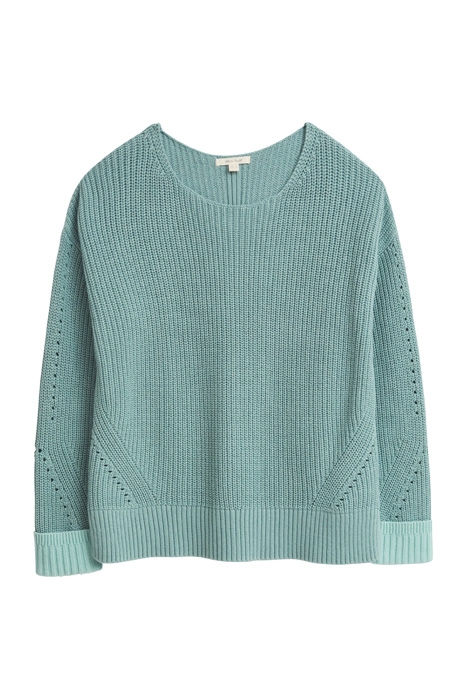 UNA PLAIN JUMPER MID TEAL 1