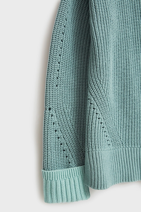 UNA PLAIN JUMPER MID TEAL 5