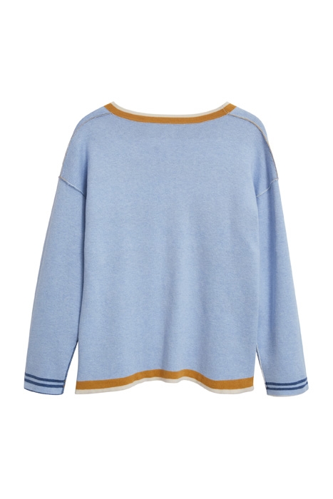 EIMEAR REVERSIBLE CARDI BLUE 6