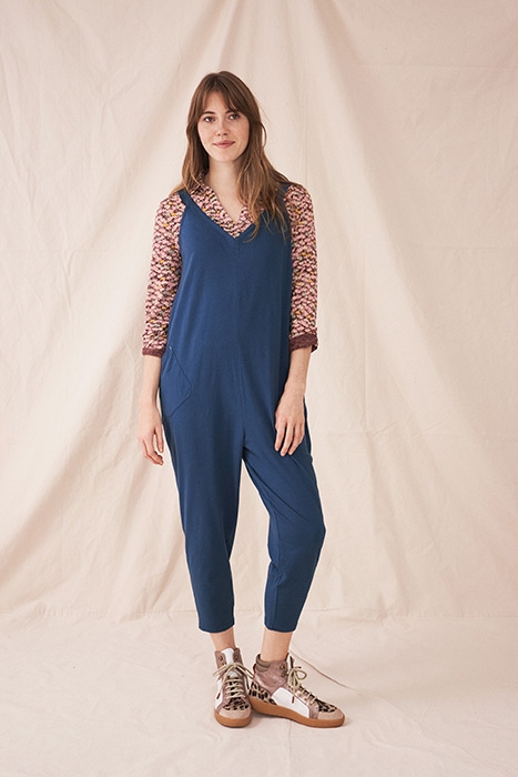 SELINA JERSEY JUMPSUIT MID BLUE 2