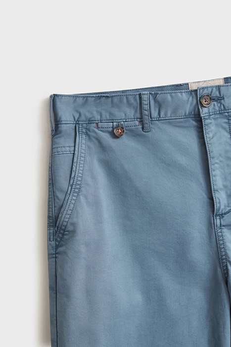 SUTTON  CHINO SHORT MID BLUE 5