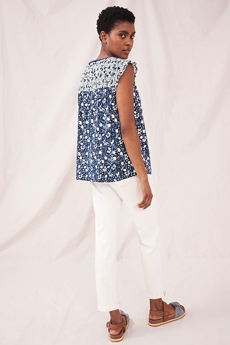 RIYA JERSEY TOP NAVY MULTI 3