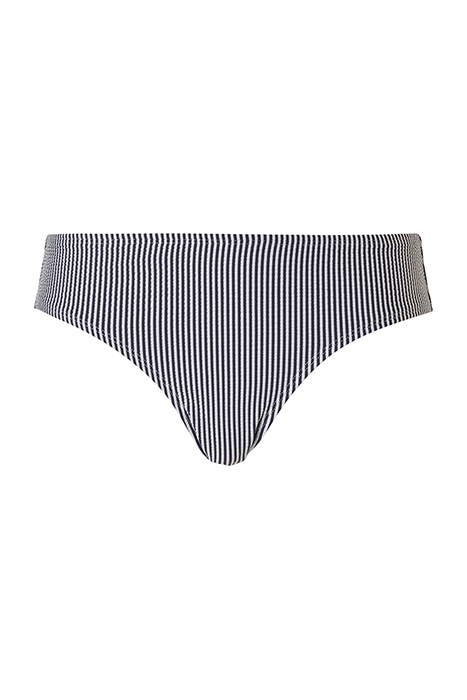 SW ON SLIP MID SEERSUCKER BLUE BLUE STRIPES 1