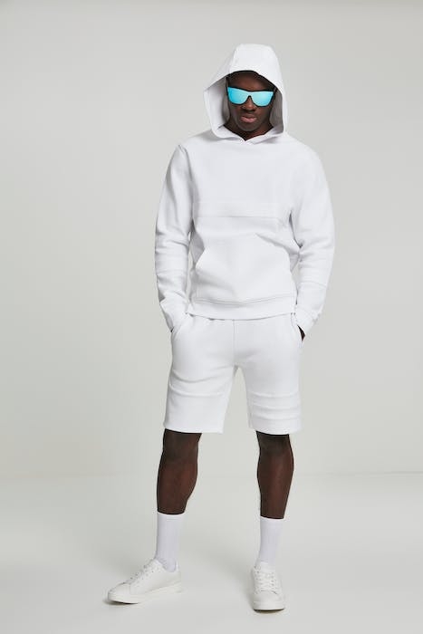 HEAVY PIQUE HOODY WHITE 4