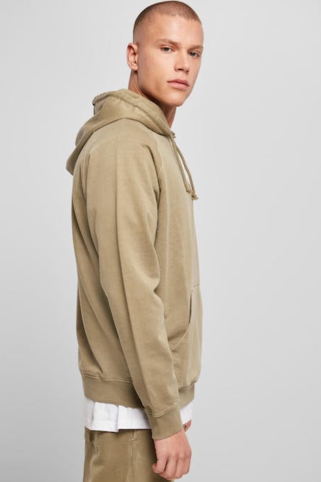 OVERDYED HOODY KHAKI 6