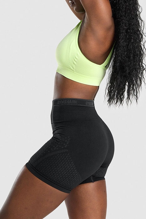 GYMSHARK APEX SEAMLESS SPORTS BRA - GREEN/LIGHT GREEN 3