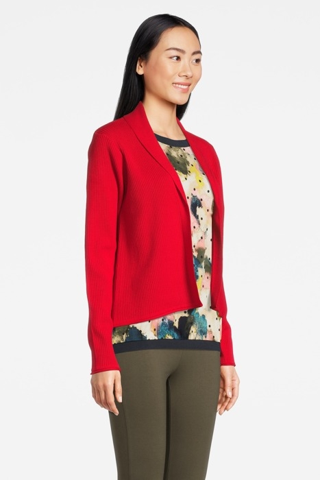 CARDIGAN LONG SLEEVES 81001426 TRUE RED 3